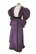 Ladies Edwardian Suffragette Titanic Downton Abbey Walking Day Costume Size 6 - 8